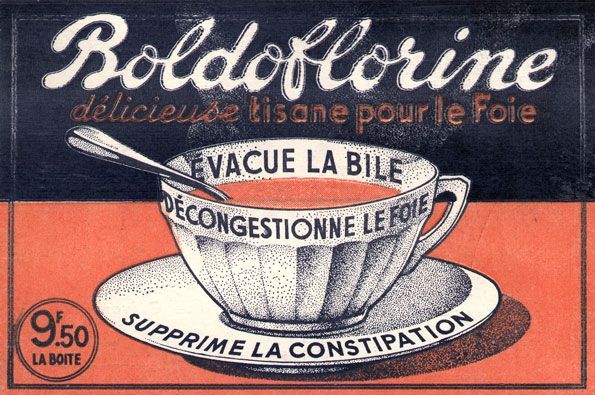 1967 1.3651 Encart publicitaire Boldoflorine