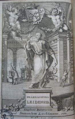 Pharmacopée de Leyde, 1718 ; © FDD