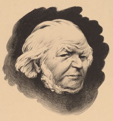 Honoré Daumier par Félix Vallotton ; © CC